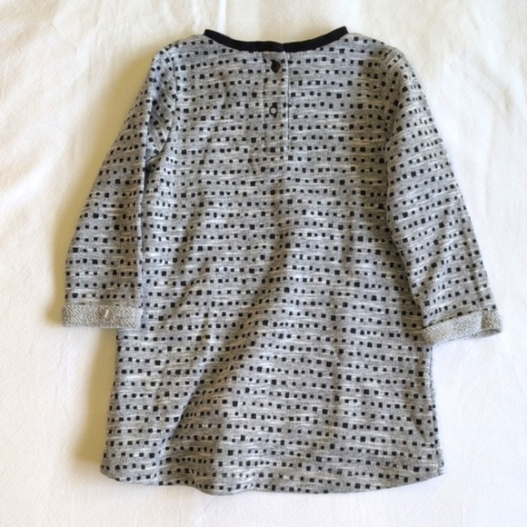 petit lem patterned tunic top & leggings matching outfit set 12 months baby girl - Picture 6 of 9